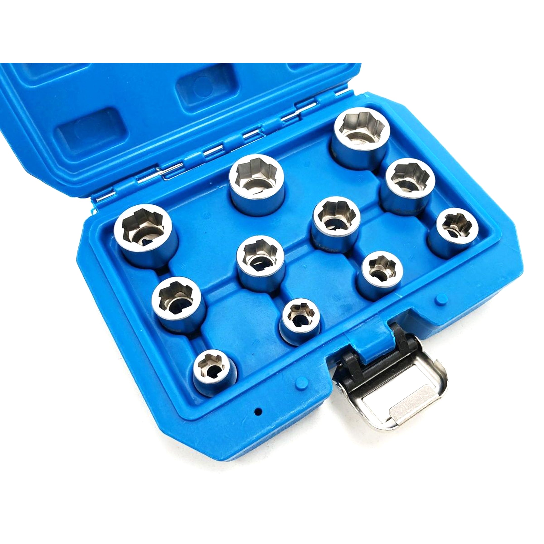 TWIST SOCKET SET 3/8 DRIVE 11 PIECES 9-19mm CHROME MOLYBDENUM - TOOLZONE KDPSS209