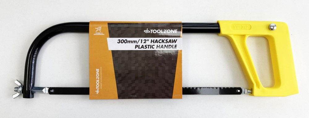 HACKSAW 12 PLASTIC HANDLE - TOOLZONE KDPSW096