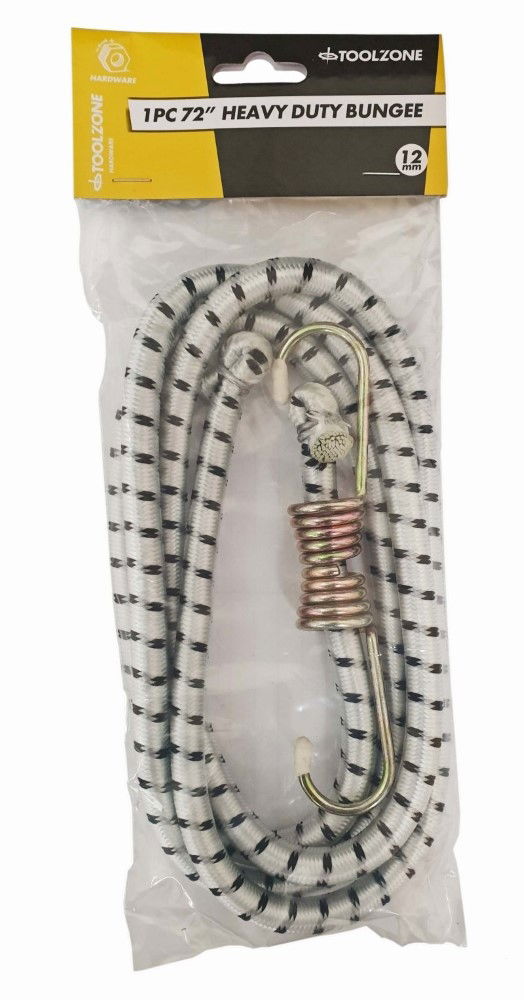 BUNGEE 1PC 72 12mm WITH HOOKS - TOOLZONE KDPTD004