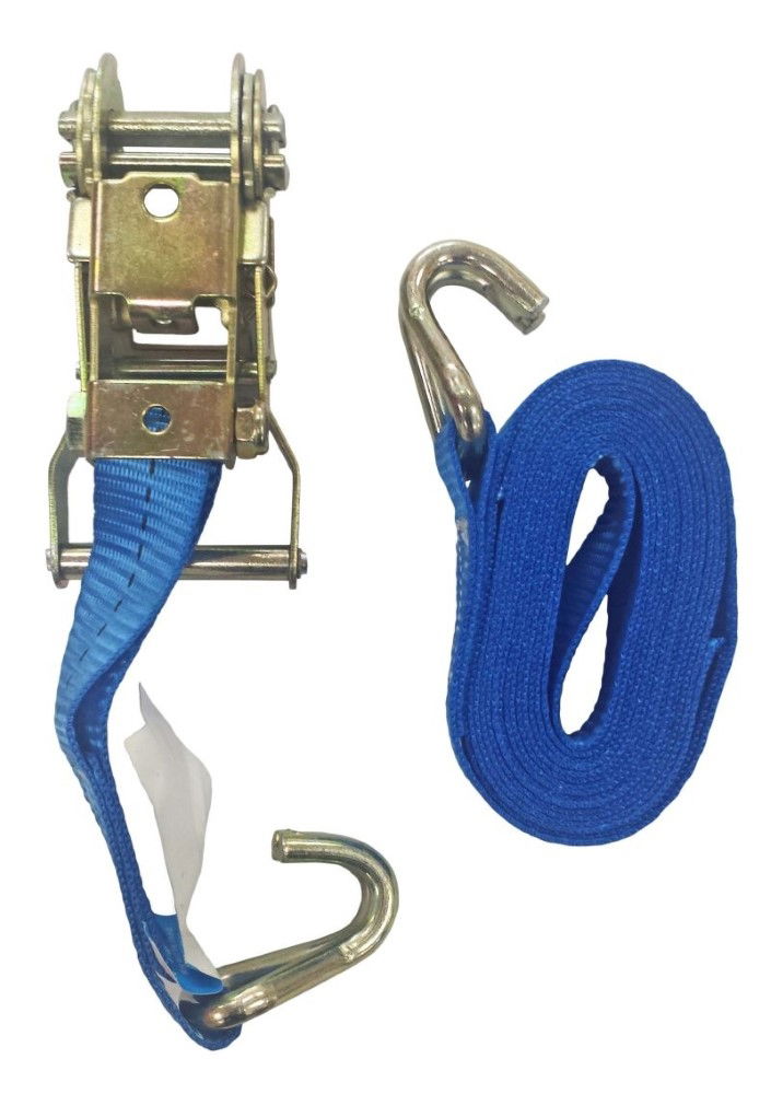HEAVY DUTY RATCHET TIE DOWN 1 x 4m 400kg CAPACITY - TOOLZONE KDPTD034