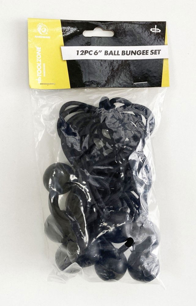 BALL BUNGEES 6 PACK OF 12 - TOOLZONE KDPTD064