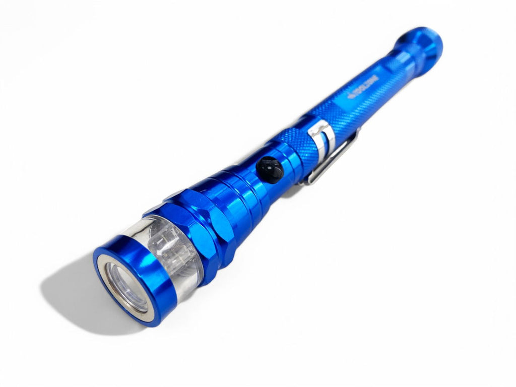 FLEXIBLE MAGNETIC BASE LED LIGHT 3 LED 170-560mm WITH PICK UP TOOL - TOOLZONE KDPTO190