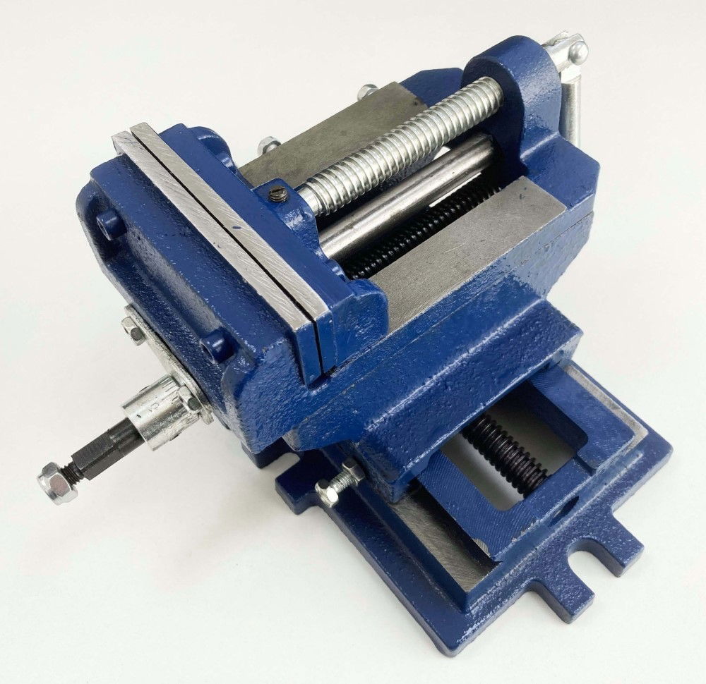 CROSS SLIDE VICE 4 94mm JAW OPENING 104mm JAW WIDTH - TOOLZONE KDPVC016