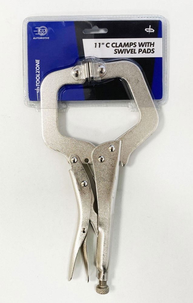 C CLAMP WITH SWIVEL PADS 11 - TOOLZONE KDPWH002