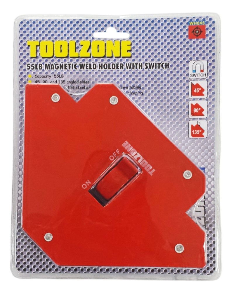 MAGNETIC WELD HOLDER SWITCHED 55lb - TOOLZONE KDPWH045