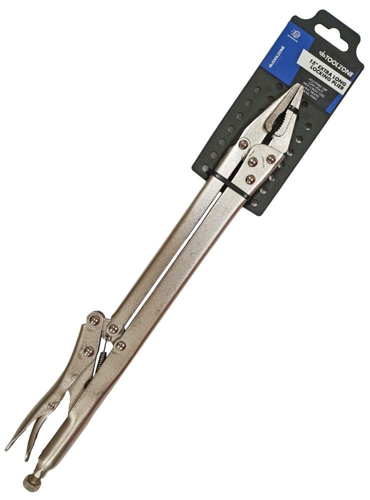 LOCKING PLIER EXTRA LONG 15 - TOOLZONE KDPWR121