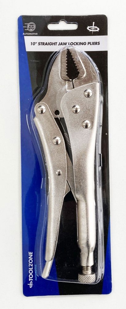 LOCKING PLIER STRAIGHT JAW 10 - TOOLZONE KDPWR169