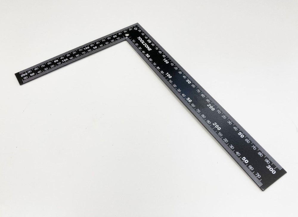 RAFTER SQUARE 12 x 8 BLACK COATED STEEL - TOOLZONE KDPWW001