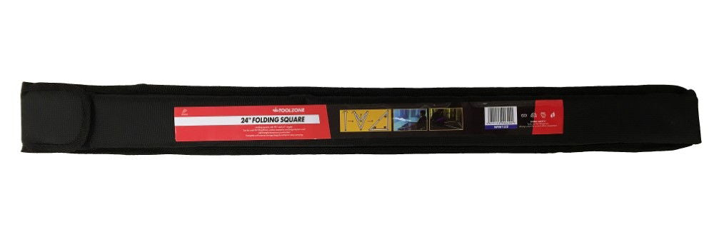 FOLDING ALUMINIUM SQUARE 24 DUAL MARKED METRIC IMPERIAL - TOOLZONE KDPWW152