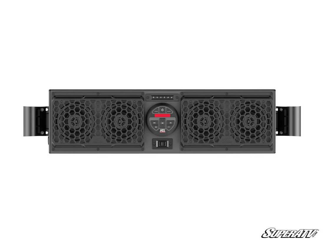 31 EXTENDABLE UTV SOUND BAR SPEAKER SYSTEM, AM/FM, BLUETOOTH, AUX, USB