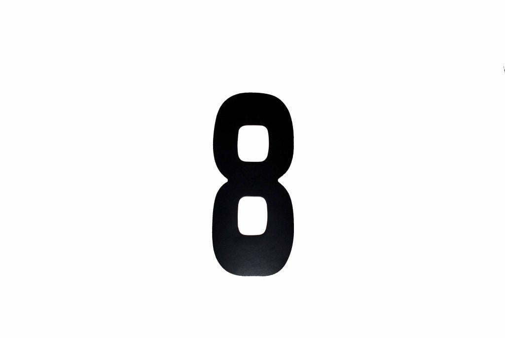 8 BLACK 8No.20cm. EACH