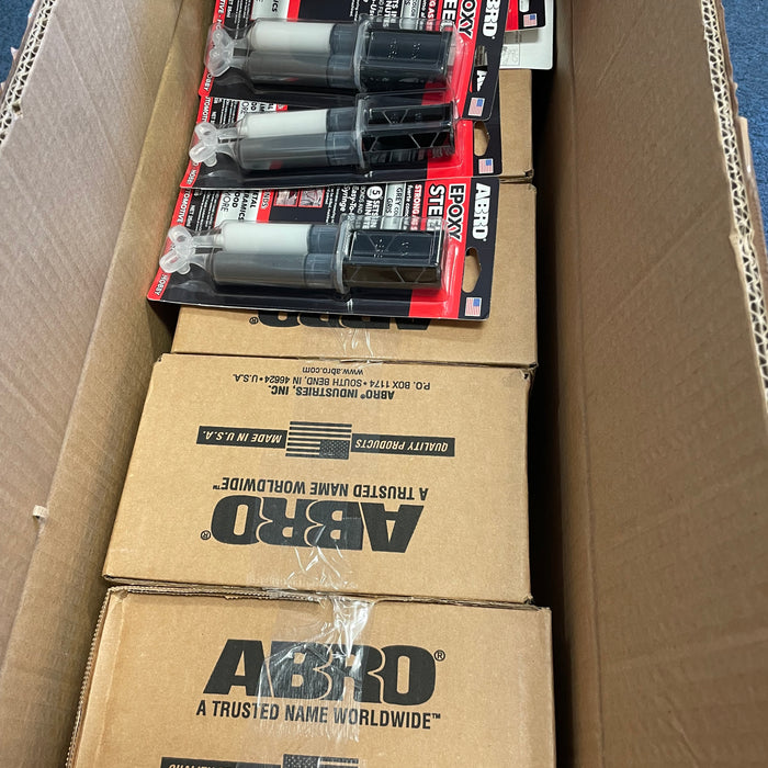 69 x ABRO EPOXY STEEL 25ml