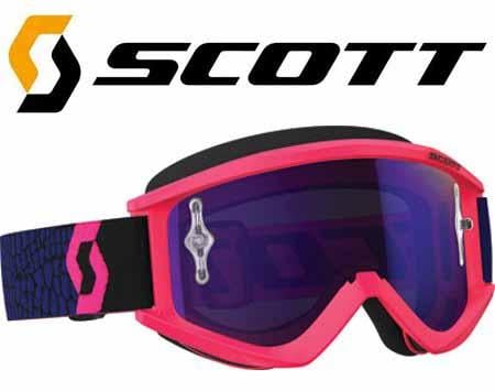 SCOTT Goggles Recoil Xi Pink/blue/flu chro wks, 246485-5406281 ONE OFF PRICE TO CLEAR, *Bankrupt stock, when there gone there gone !!!!
