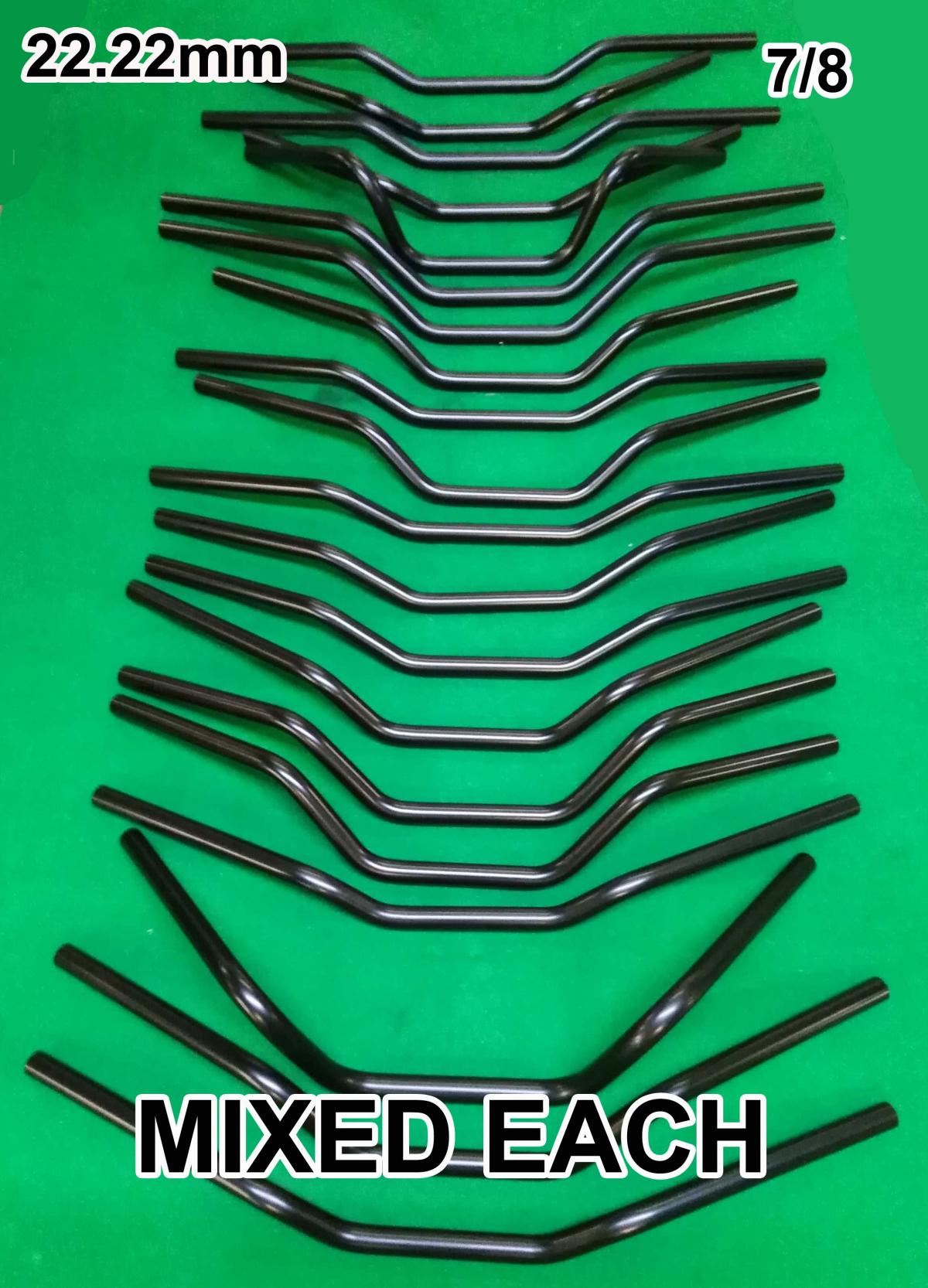 £5.50+VAT CLASSIC HANDLEBARS BLACK, ROAD MIXED STYLE'S > 7/8''22.22mm