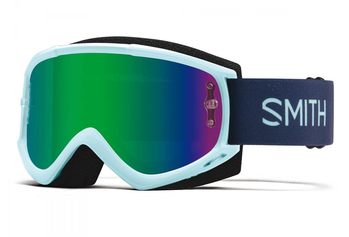 SMITH FUEL V.1 MAX ICEBERG BLUE, M00830361991Y - END OF LINE, MIRRORED LENS AND CLEAR LENS