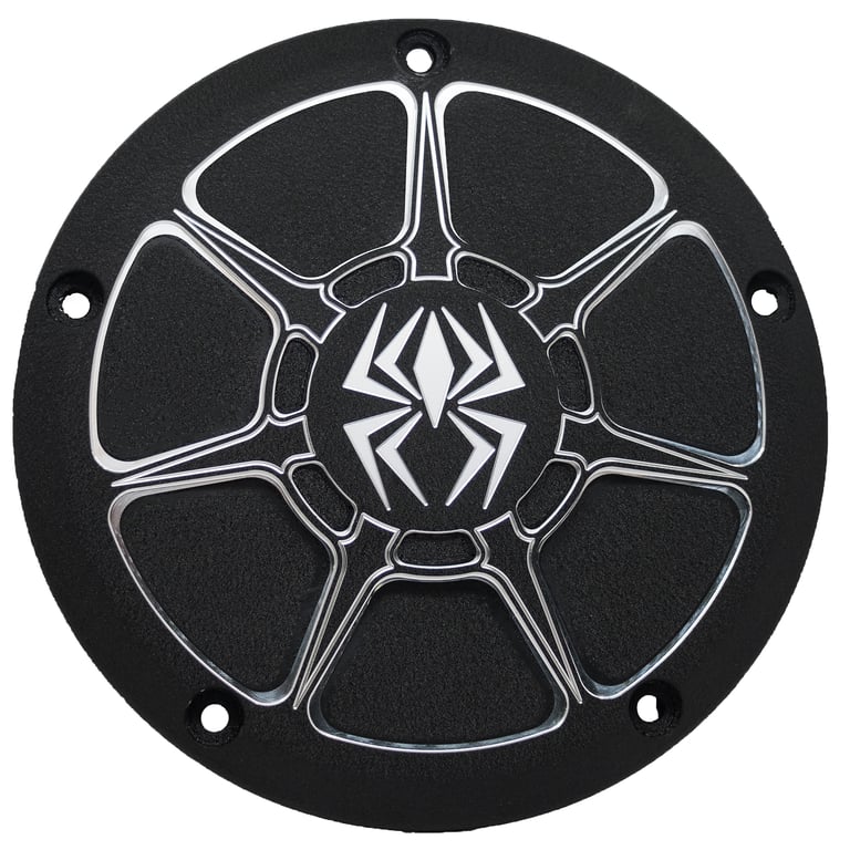 DERBY COVER BLACK WRINKLE 15-24 INDIAN SCOUT REKLUSE RMS-0516002