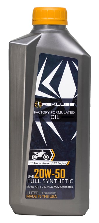 FACTORY FORMULATED OIL 20W/50 2T 4T TRANSMISSION REKLUSE RMS-1099002