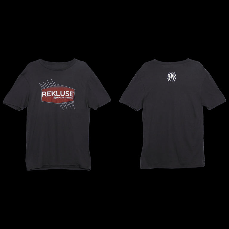 T-SHIRT REBEL CHARCOAL S REKLUSE RMS-941-S