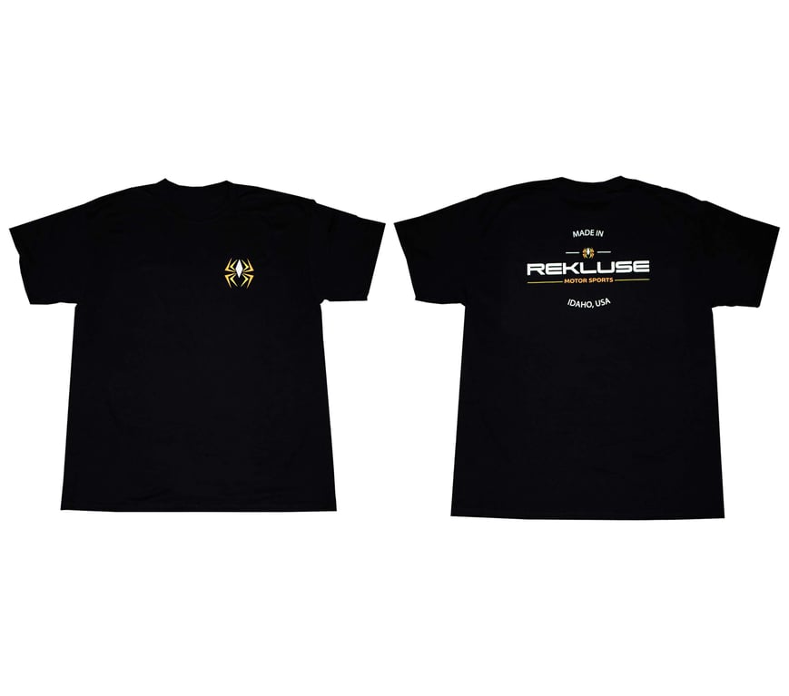 T-SHIRT CLASSIC BLACK 2XL REKLUSE RMS-942-XXL