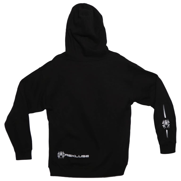 HOODED PULLOVER BLACK HEAVYWEIGHT L REKLUSE RMS-960-L