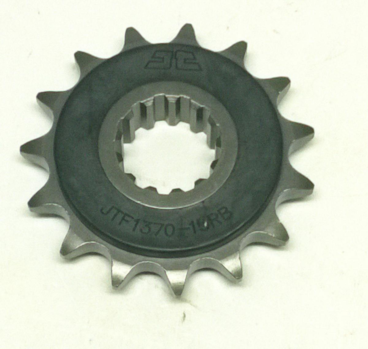 FRONT SPROCKET JTF1370.15RB JT, OE Rubber Cushioned