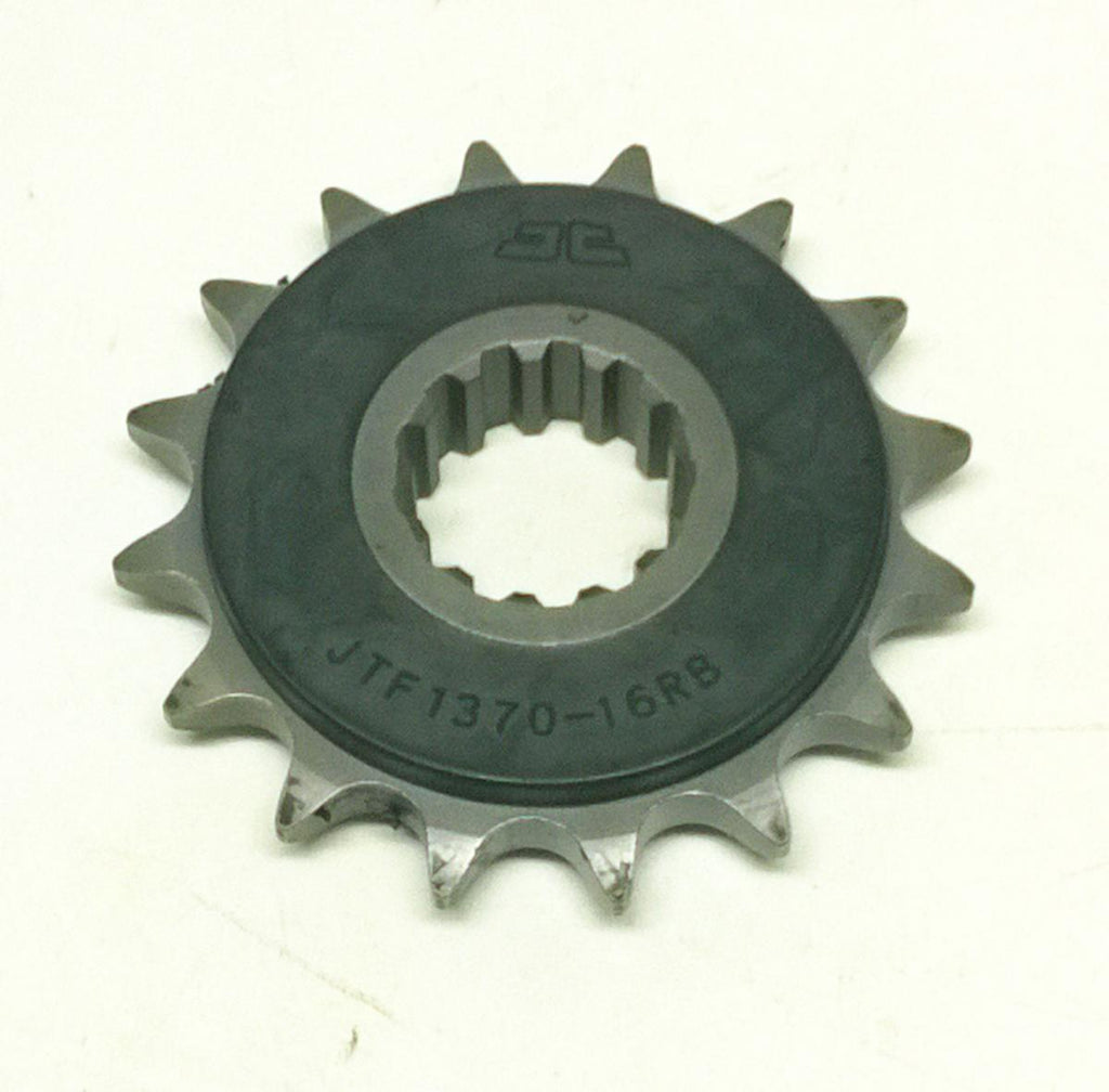 FRONT SPROCKET JTF1370.16RB JT, OE Rubber Cushioned