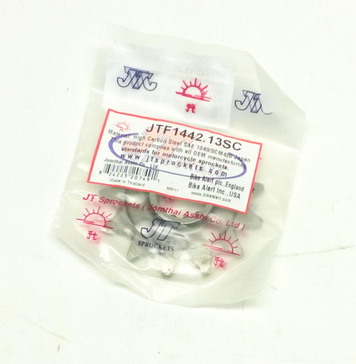 FRONT SPROCKET JTF1442.13SC JT, (Self Cleaning)