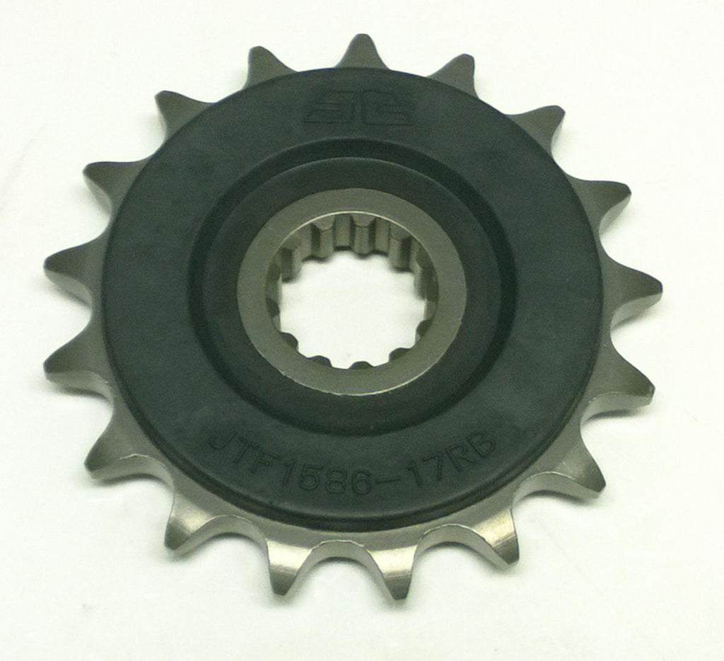 FRONT SPROCKET JTF1586.17RB JT, OE Rubber Cushioned