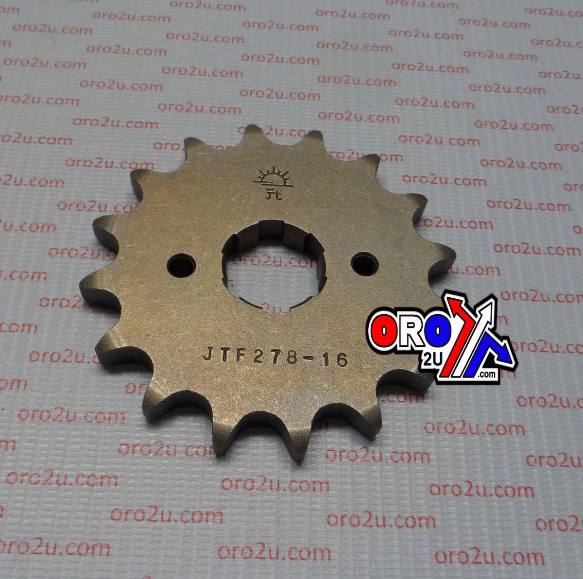 FRONT SPROCKET JTF278.16 JT, HONDA ROAD