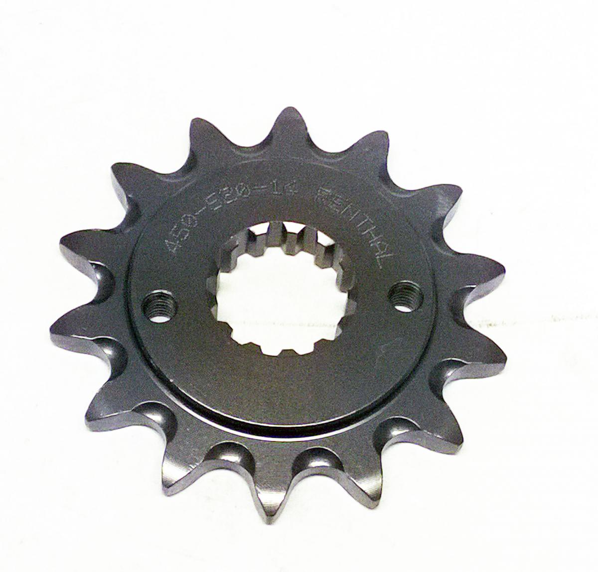 FRONT SPROCKET RENTHAL 450, HONDA 450--520-14GP, 450--520-14GP