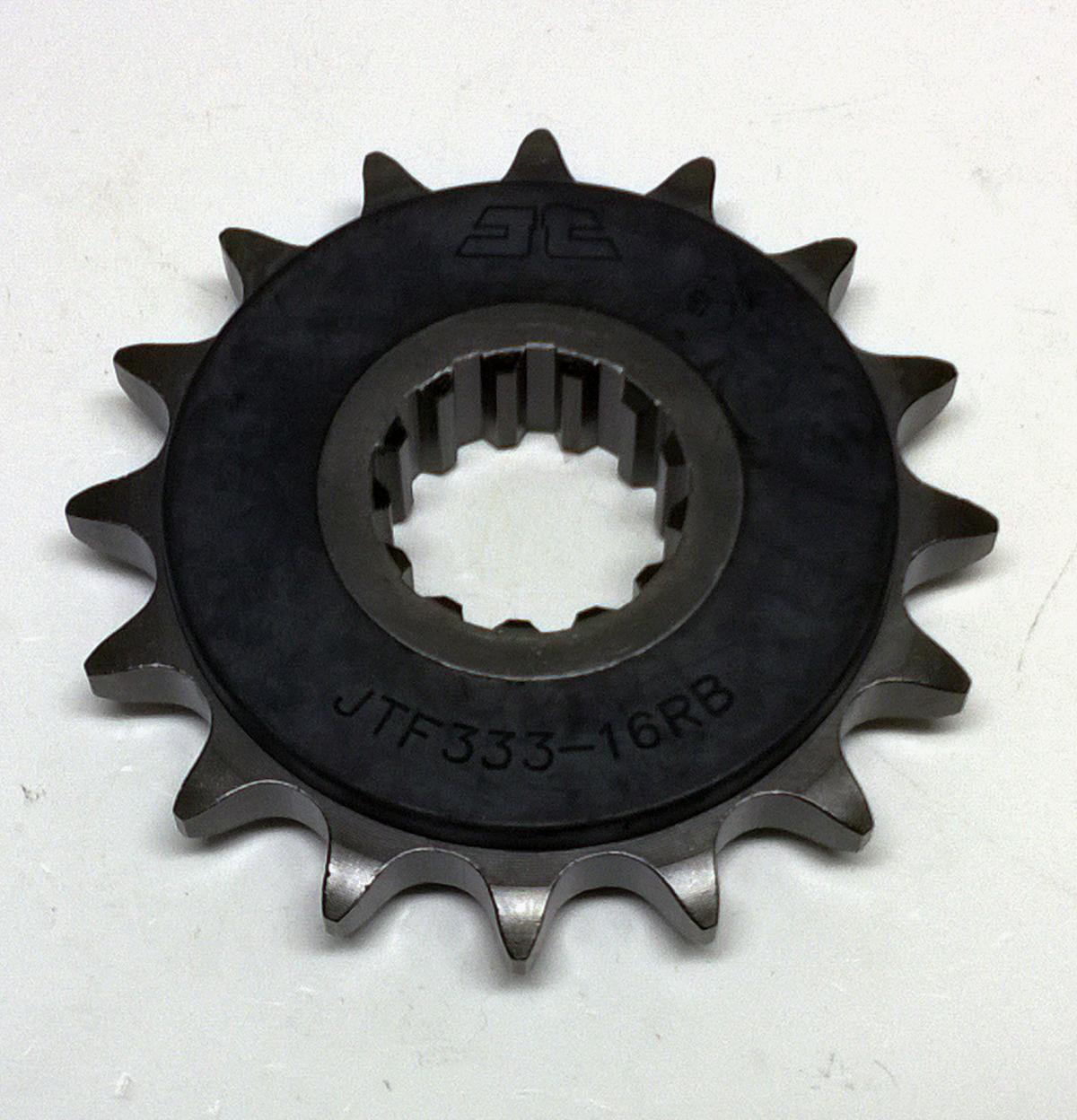 FRONT SPROCKET JTF333.16RB JT, OE Rubber Cushioned