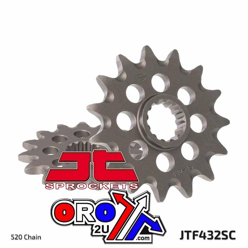 FRONT SPROCKET JTF432.14SC JT, Lightweight Self-Cleaning