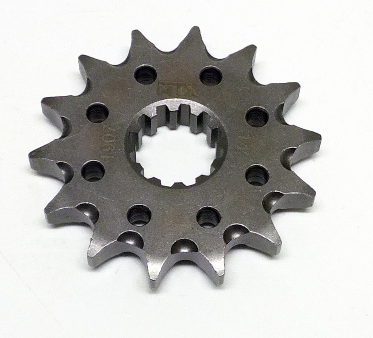 FRONT SPROCKET 1907 RAPTOR LIGHT & SELF CLEANING 10B-KT5-14