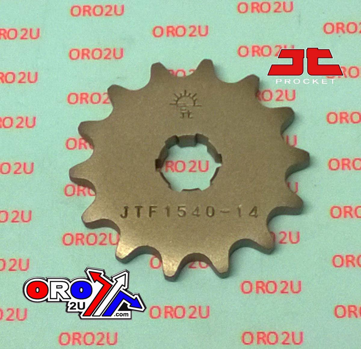 FRONT SPROCKET JTF1540.14, KAWASAKI Z125 ROAD