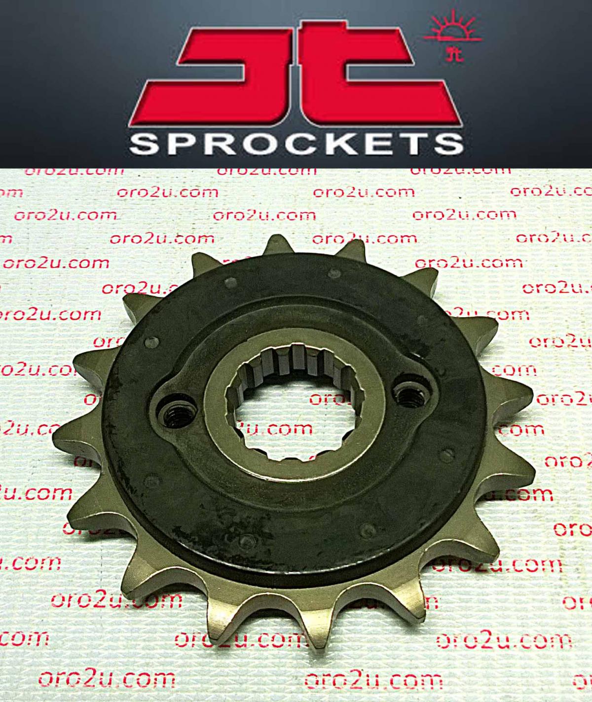 FRONT SPROCKET JTF516.16RB JT, OE Rubber Cushioned
