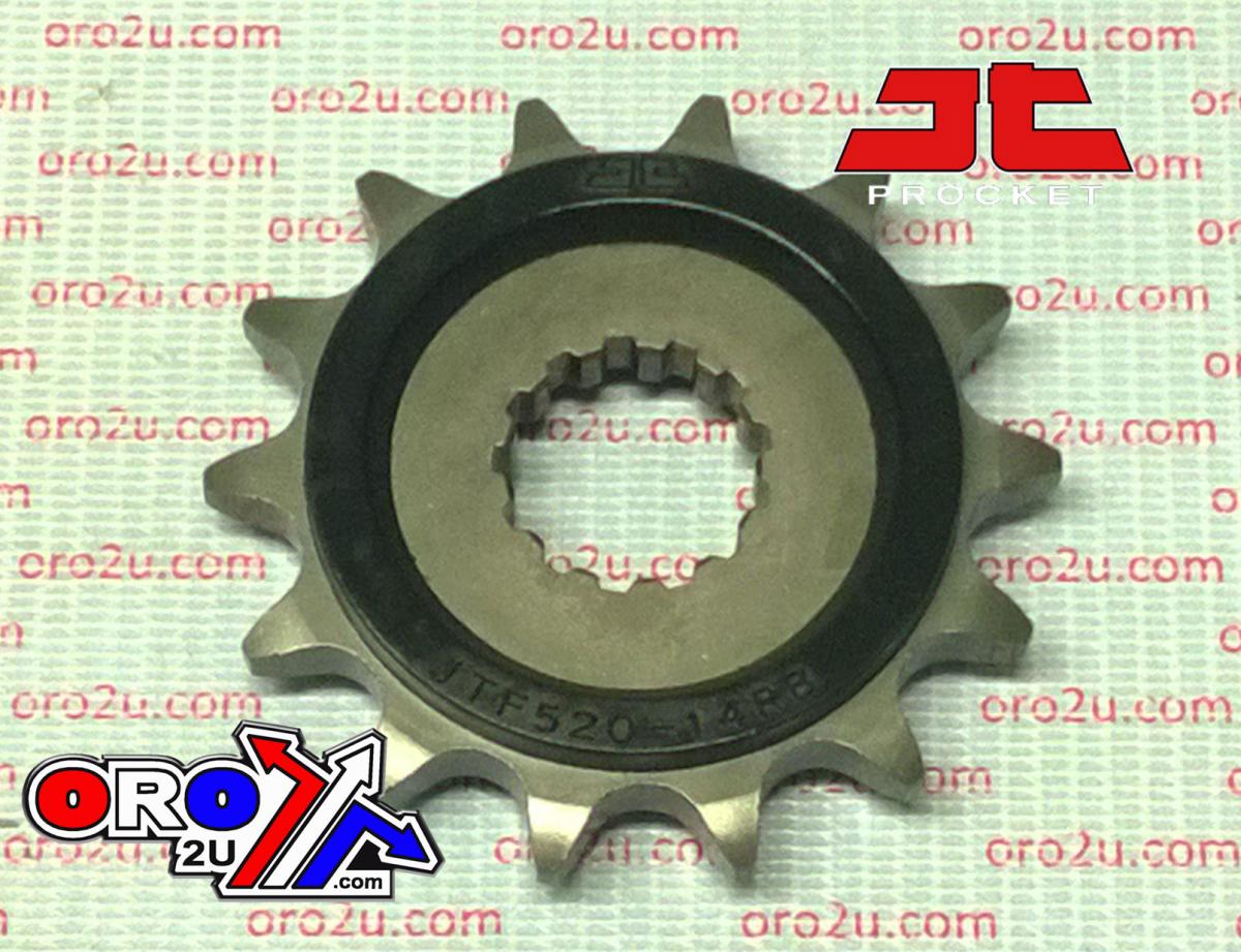 FRONT SPROCKET JTF520.14RB JT, OE Rubber Cushioned