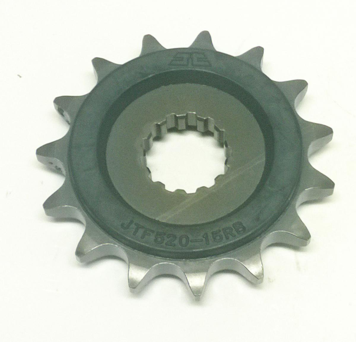 FRONT SPROCKET JTF520.15RB JT, OE Rubber Cushioned