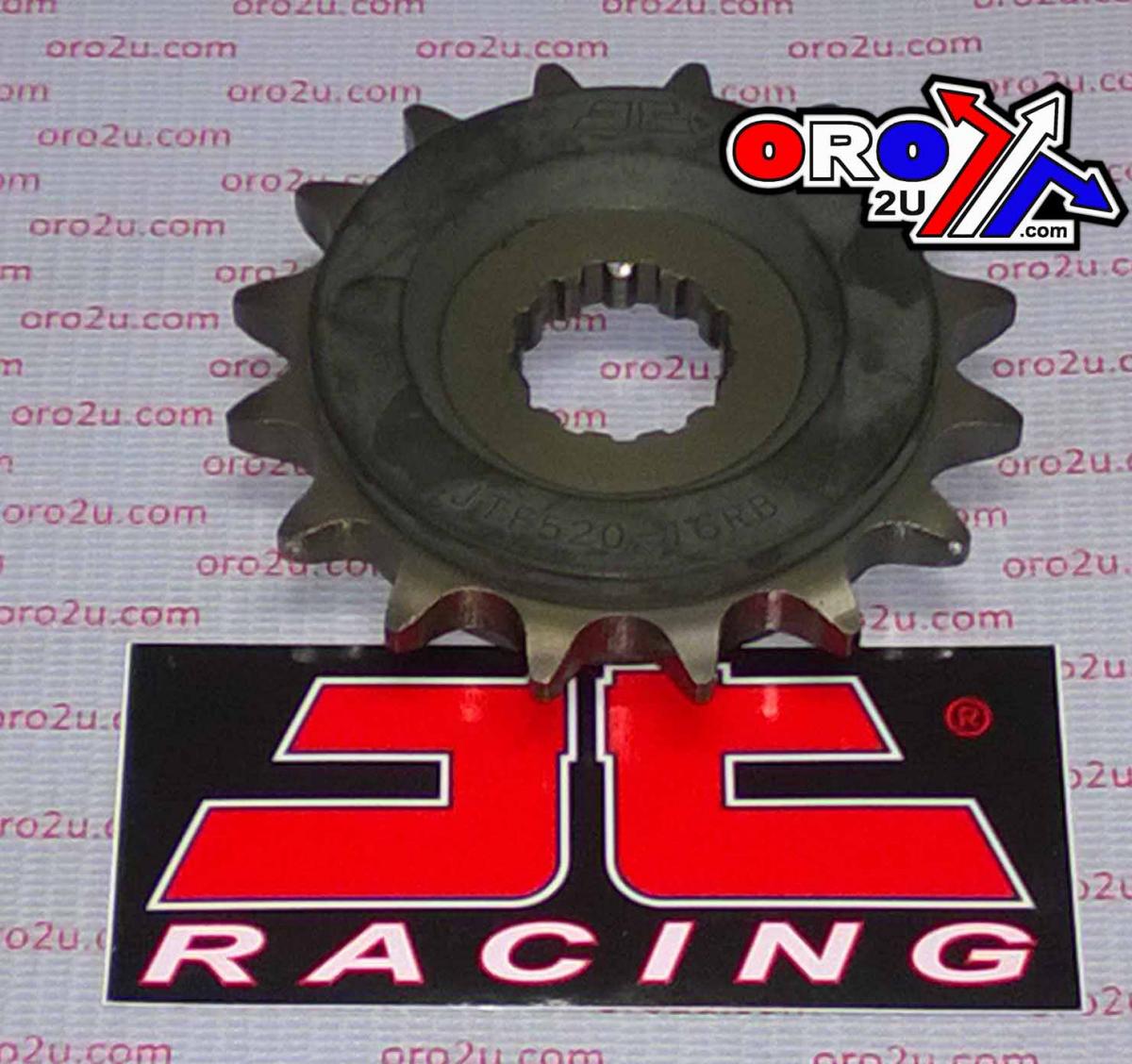 FRONT SPROCKET JTF520.16RB JT, OE Rubber Cushioned