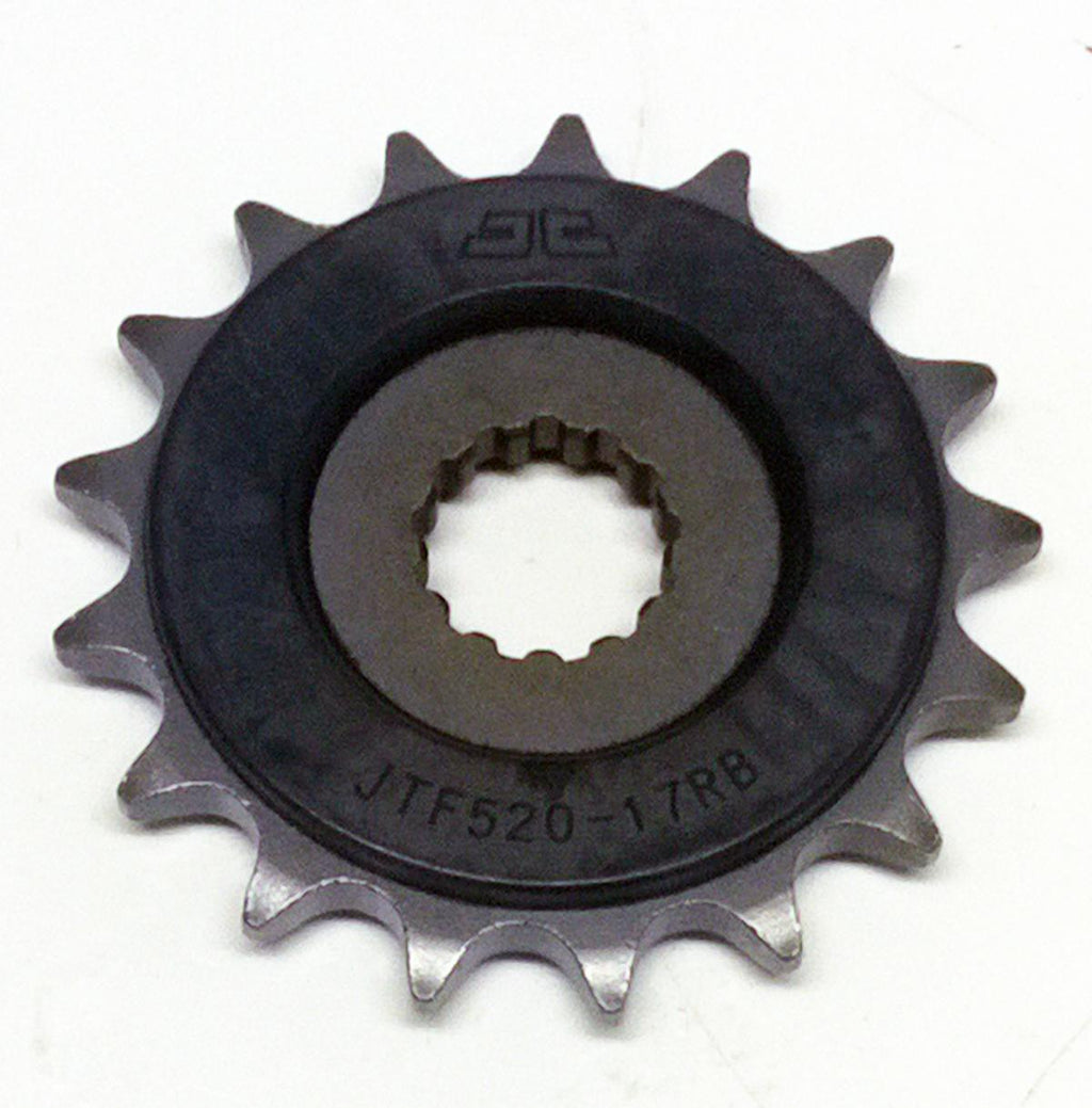 FRONT SPROCKET JTF520.17RB JT, OE Rubber Cushioned
