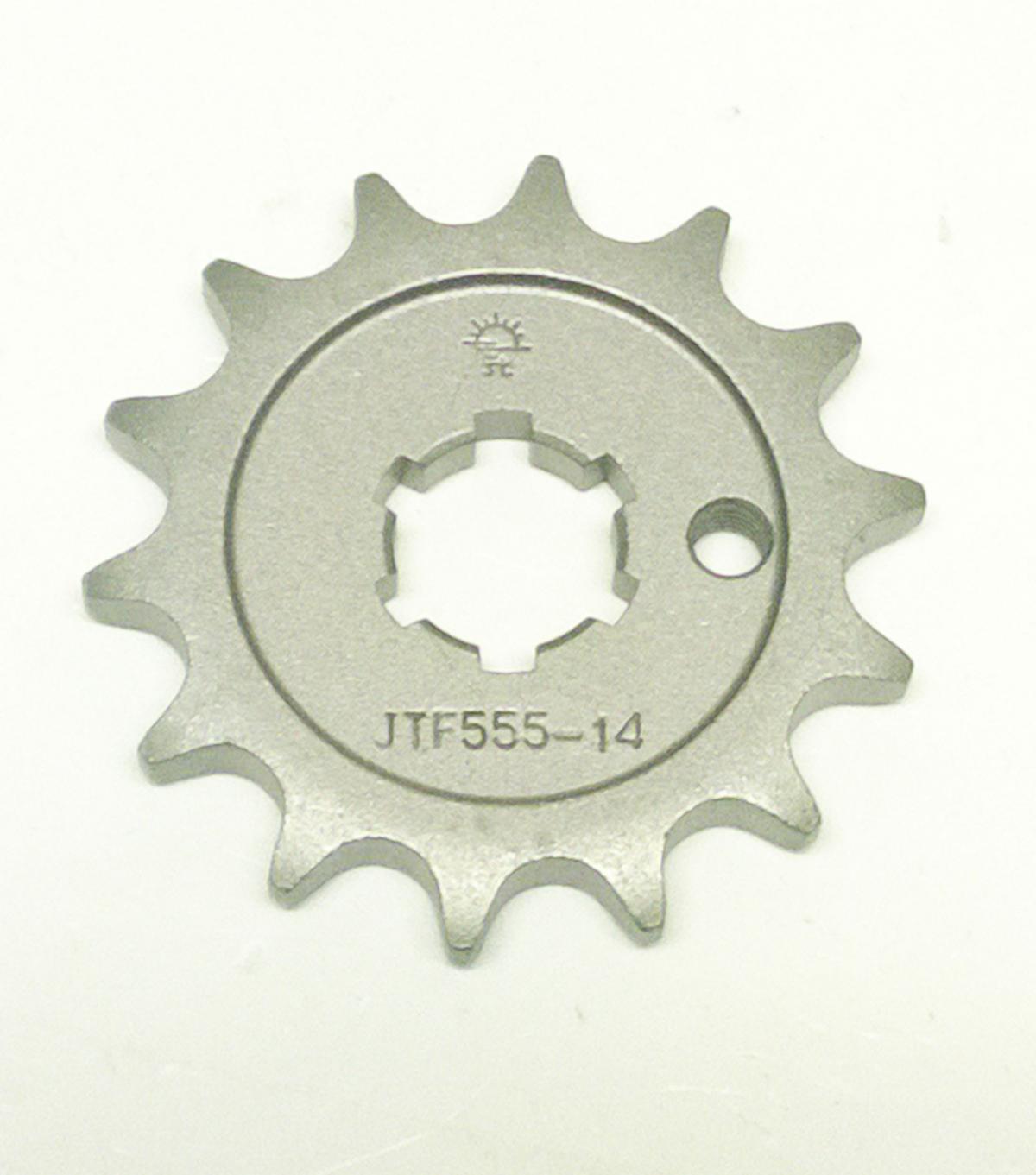 FRONT SPROCKET JTF555.14 JT, 428 Chain conversion