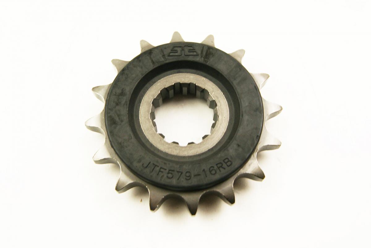 FRONT SPROCKET JTF579.16RB JT, OE Rubber Cushioned