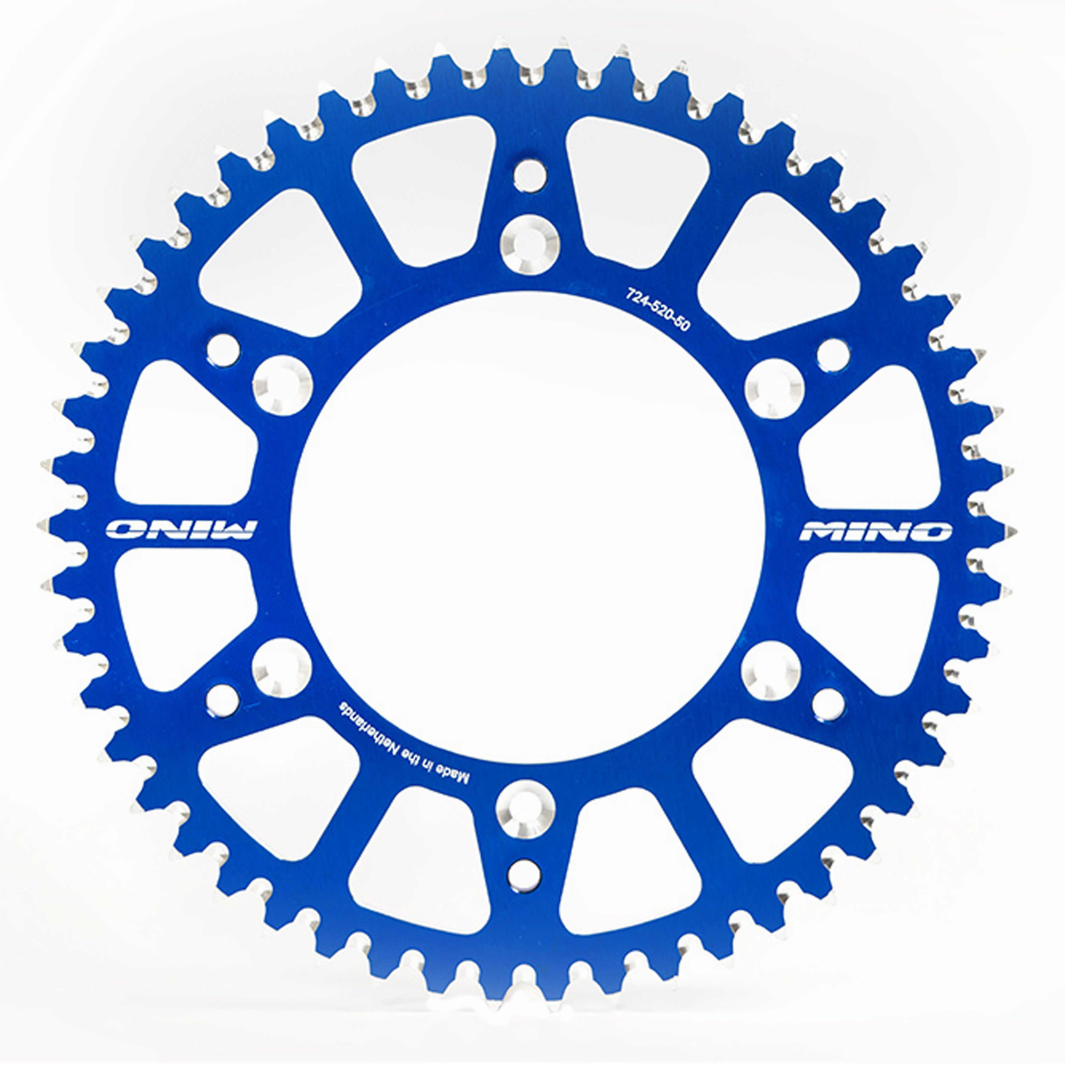 MINO REAR SPROCKET SURRON LIGHT BEE, E RIDE 52 TEETH 25-912-52-4 BLUE, ALLOY