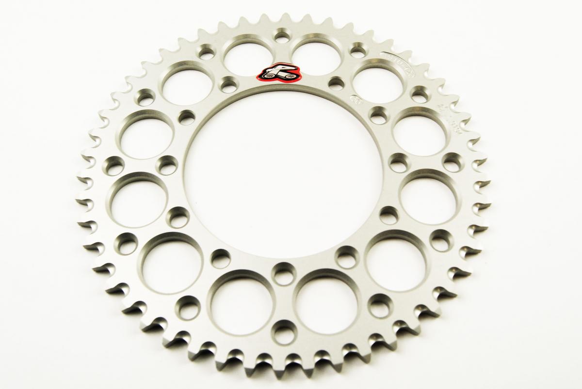REAR SPROCKET ALLOY SI RENTHAL, SILVER ULTRALITE 191U-420-50GESI, 191U-420-50GESI