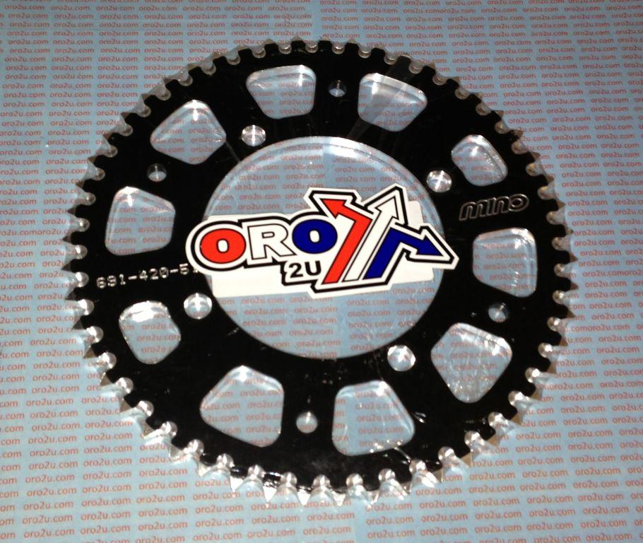 MINO REAR SPROCKET ALLOY BLK 4-HOLE, MINO 25-691-420-59 JTR461, JTA461