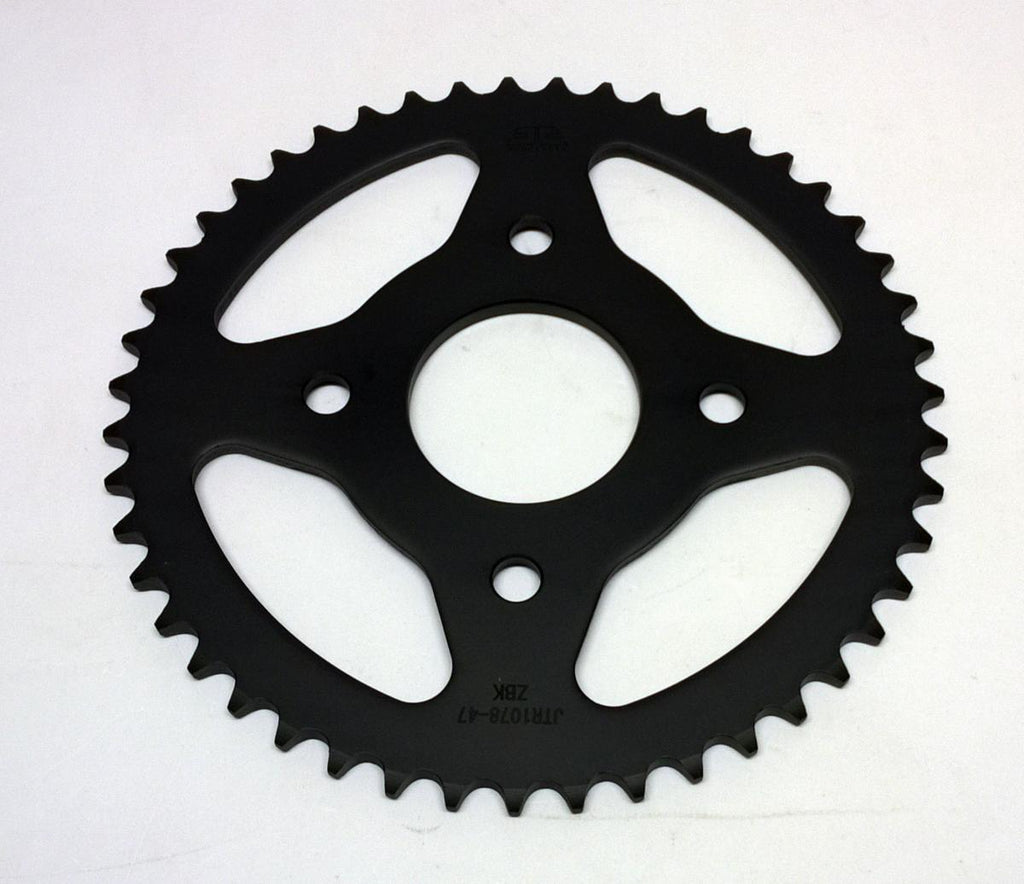REAR SPROCKET STEEL HARD ZBK, C45 INDUCTION JTR1078.47ZBK