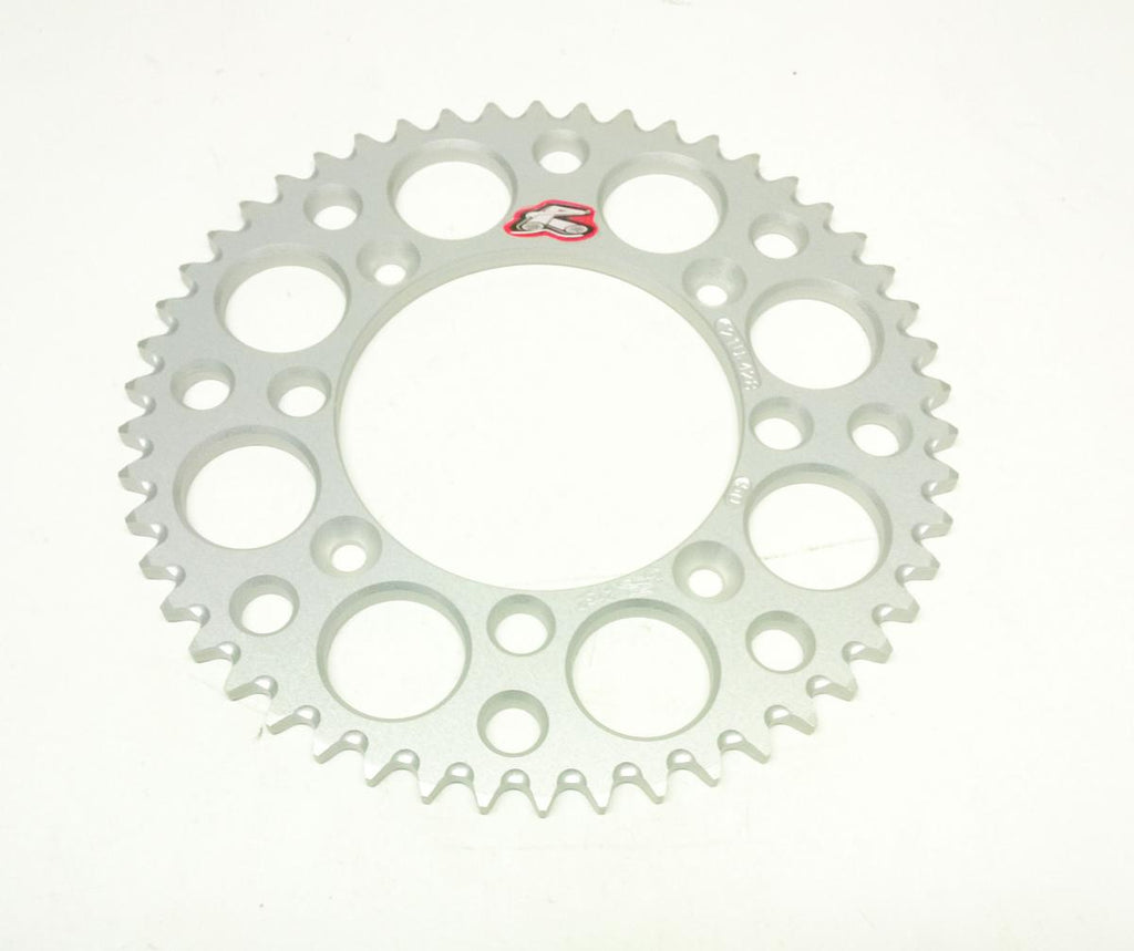 REAR SPROCKET ALLOY RENTHAL, ULTRALITE 121U-428-50GPSI SILVER, SUZUKI, YAMAHA