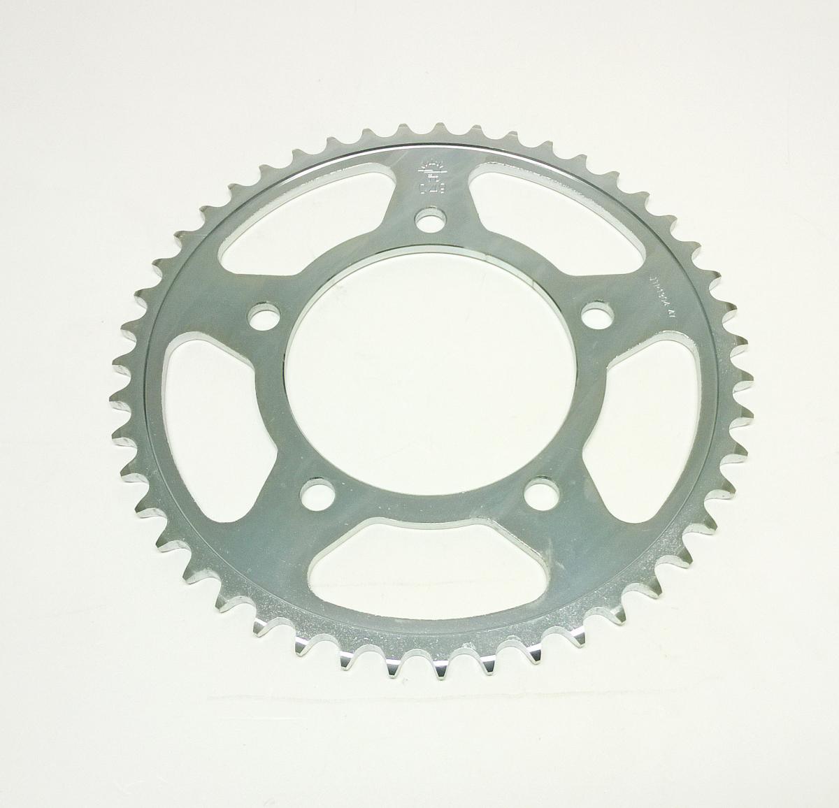 REAR SPROCKET STEEL JTR1304.47 SILVER, HONDA ROAD CHAIN TYPE 50