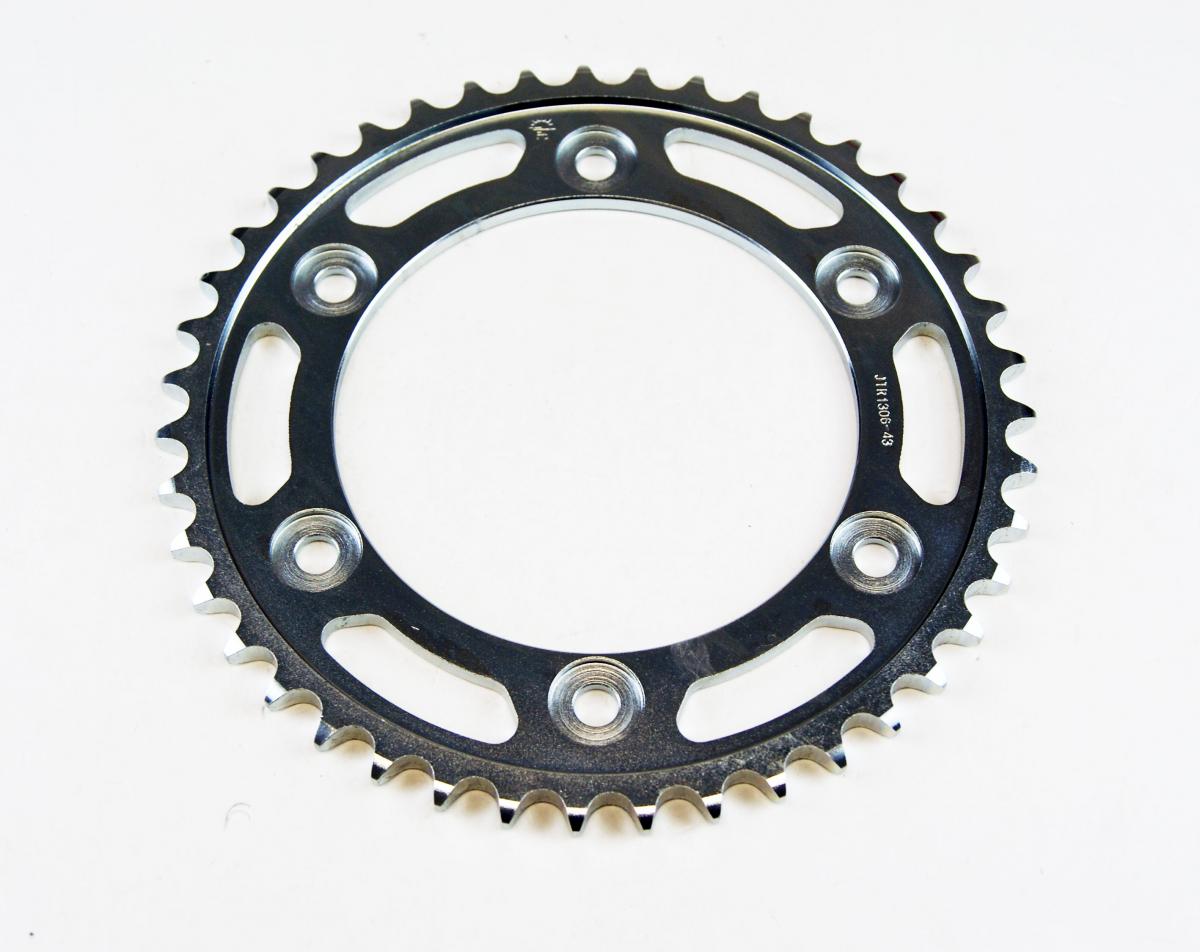 REAR SPROCKET STEEL SILVER, JTR1306.43