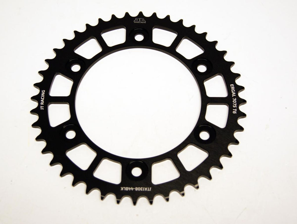 REAR SPROCKET ALLOY JTA1308.44BLK, CHAIN CONVERSION 520 JT RACELITE, HONDA ROAD JTR1308