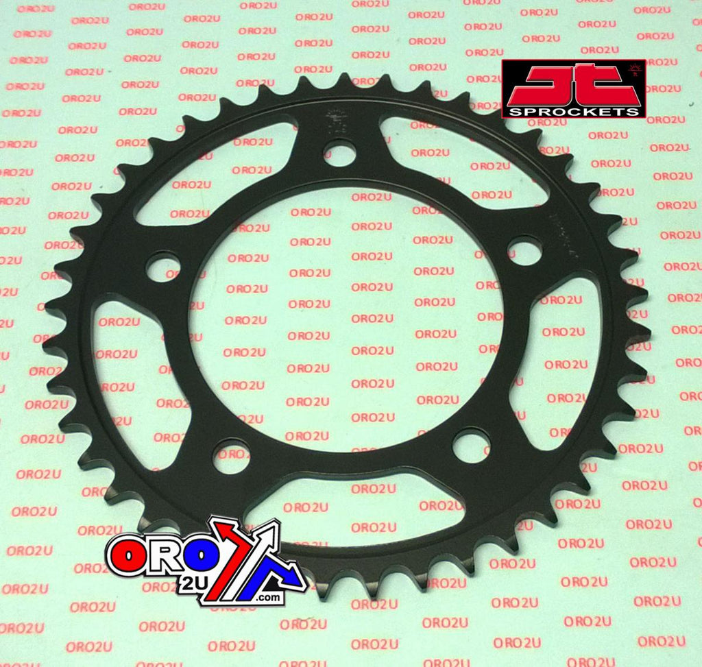REAR SPROCKET JTR1316.41 BLACK STEEL, HONDA ROAD